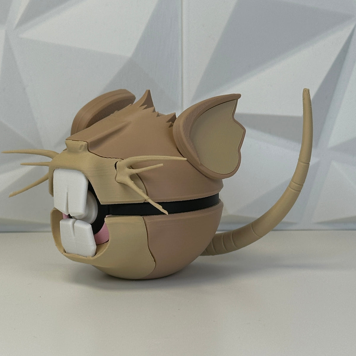 #020 Edición Rata Feroz - Fan Art Premium Impreso en 3D