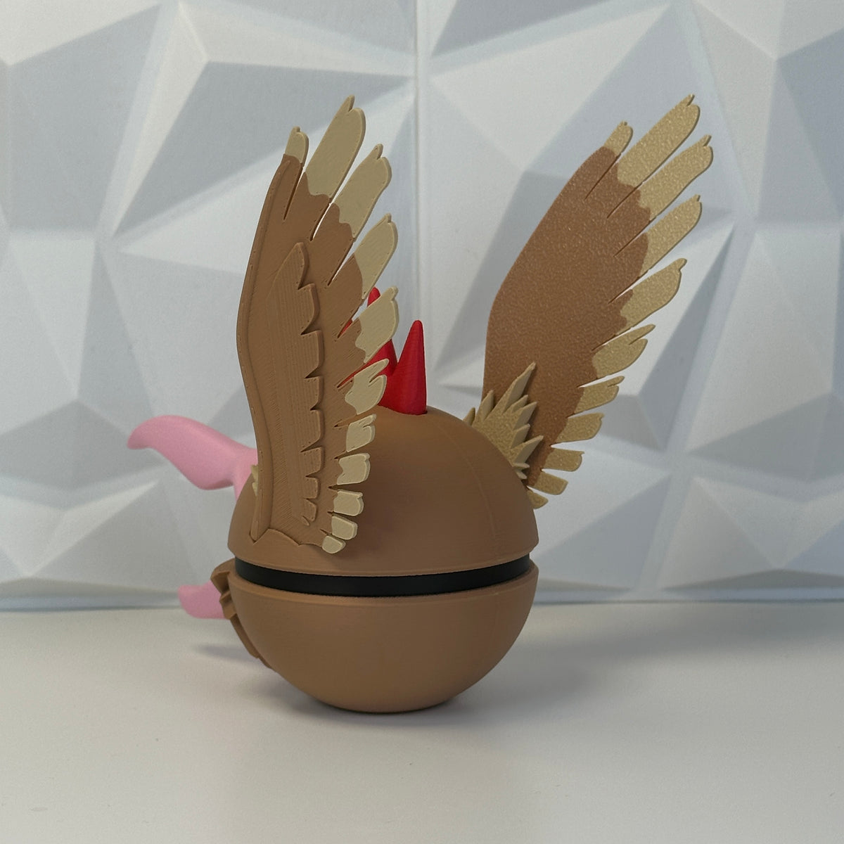 #022 Edición Halcón Salvaje - Fan Art Premium Impreso en 3D