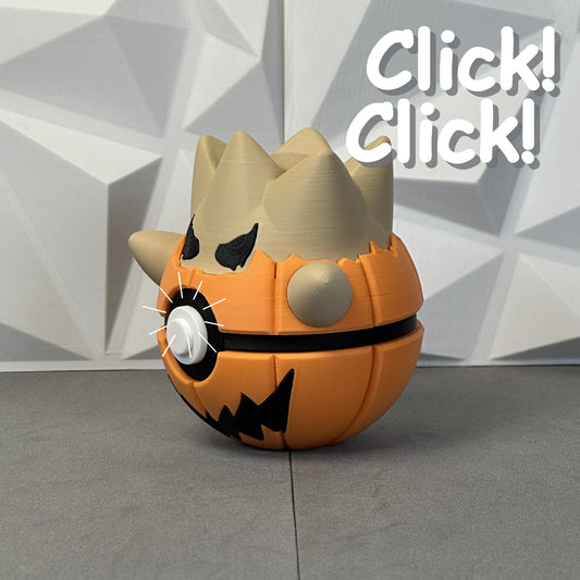 #175 Edición Huevo Calabaza Halloween - Fan Art Premium Impreso en 3D