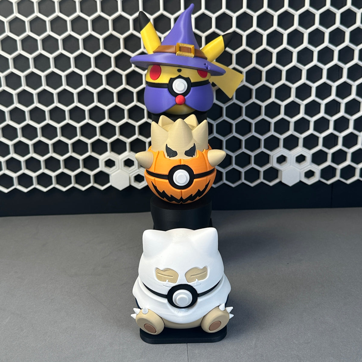 Pack Halloween - Rayo Brujo + Gigante Fantasma + Huevo Calabaza - Fan Art Premium Impreso en 3D