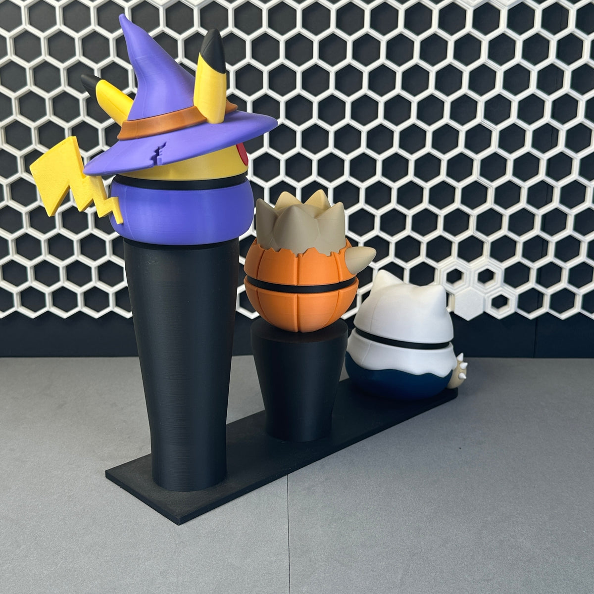 Pack Halloween - Rayo Brujo + Gigante Fantasma + Huevo Calabaza - Fan Art Premium Impreso en 3D