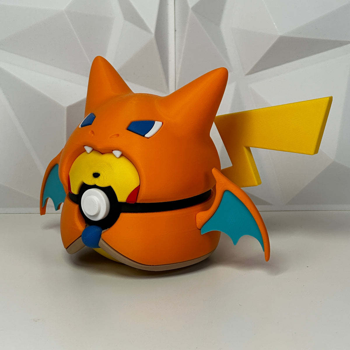 #025 Edición Dragón Ámbar - Fan Art Premium Impreso en 3D