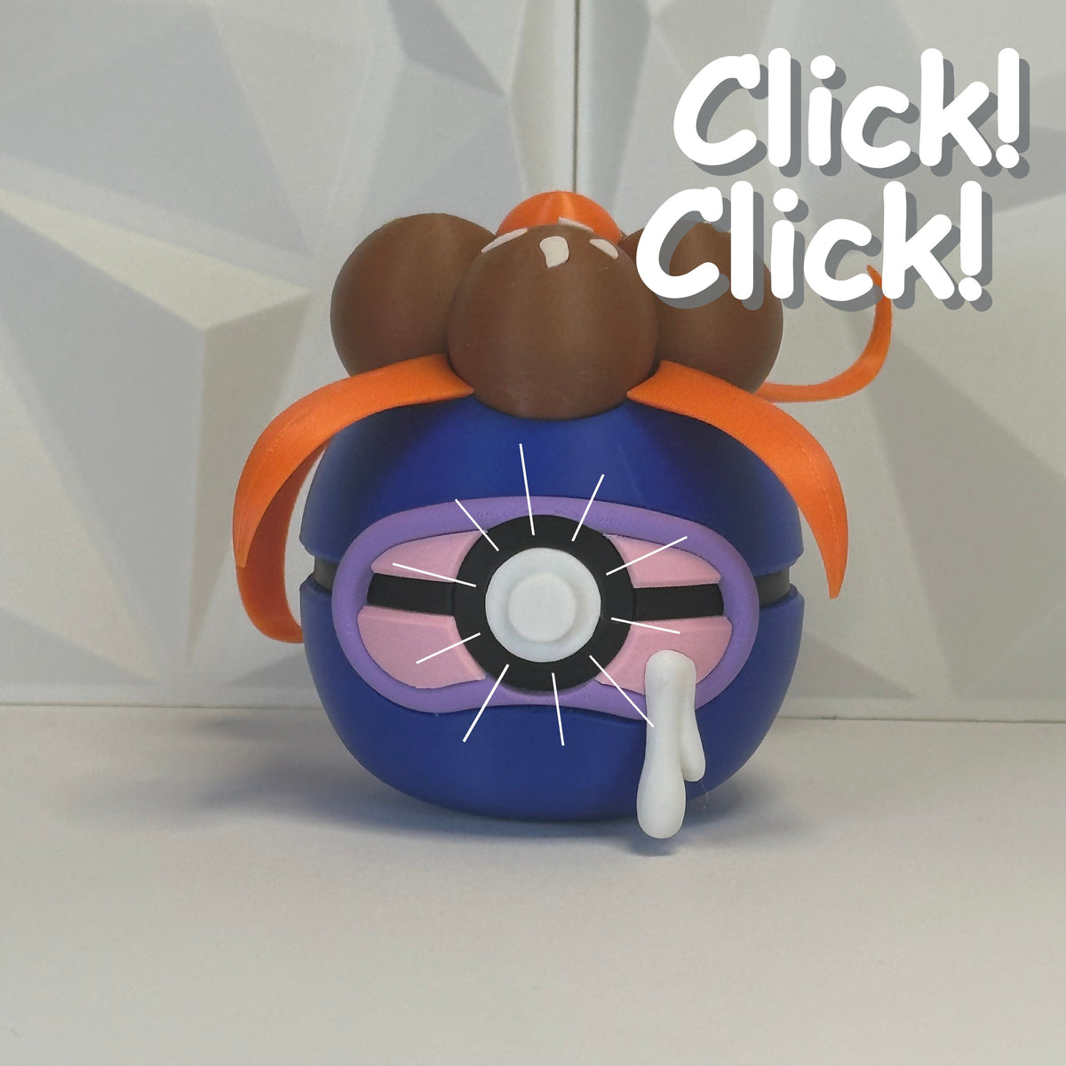 #044 Edición Flor Marchita - Fan Art Premium Impreso en 3D — Clicker version