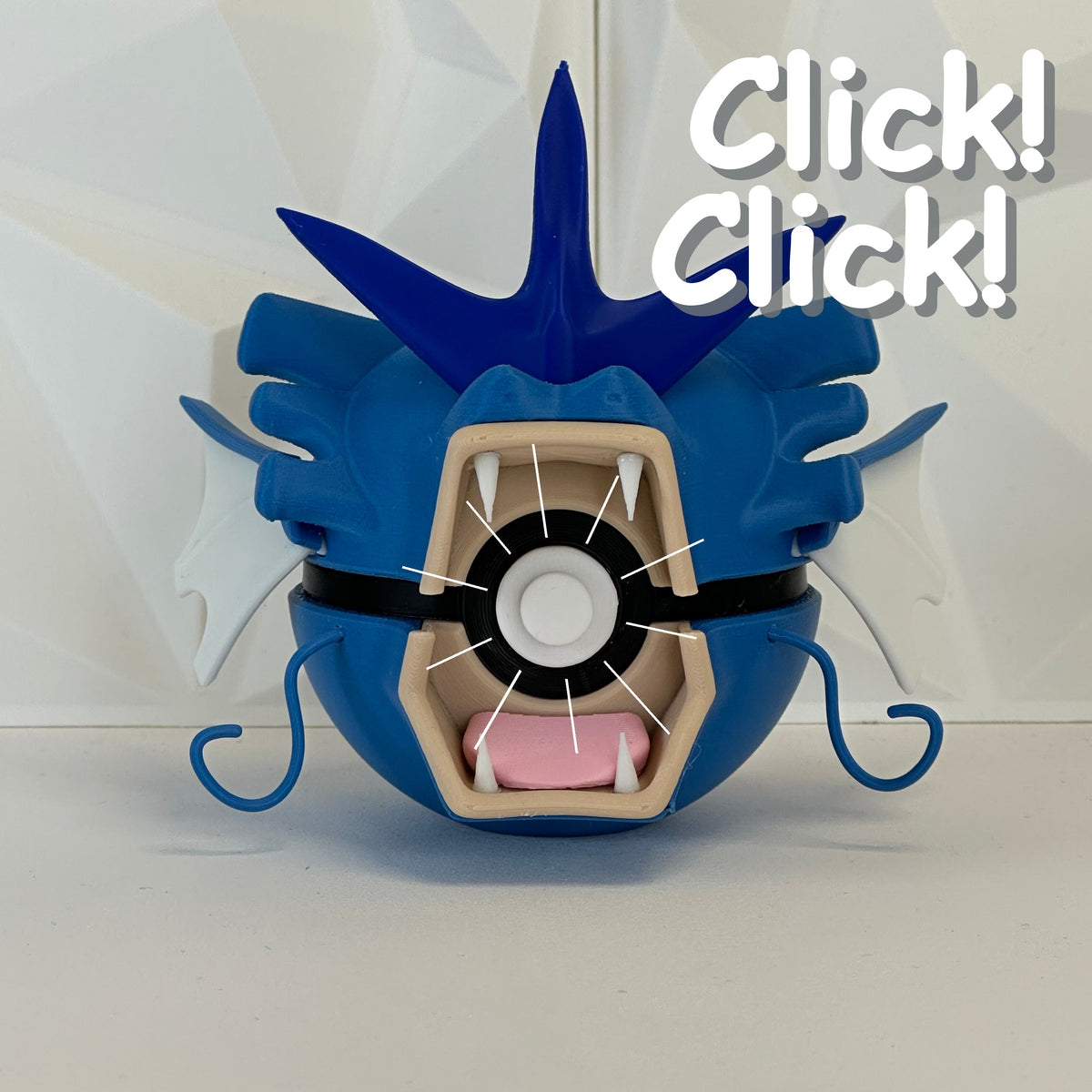 #130 Edición Furia del Abismo - Fan Art Premium Impreso en 3D — Clicker version