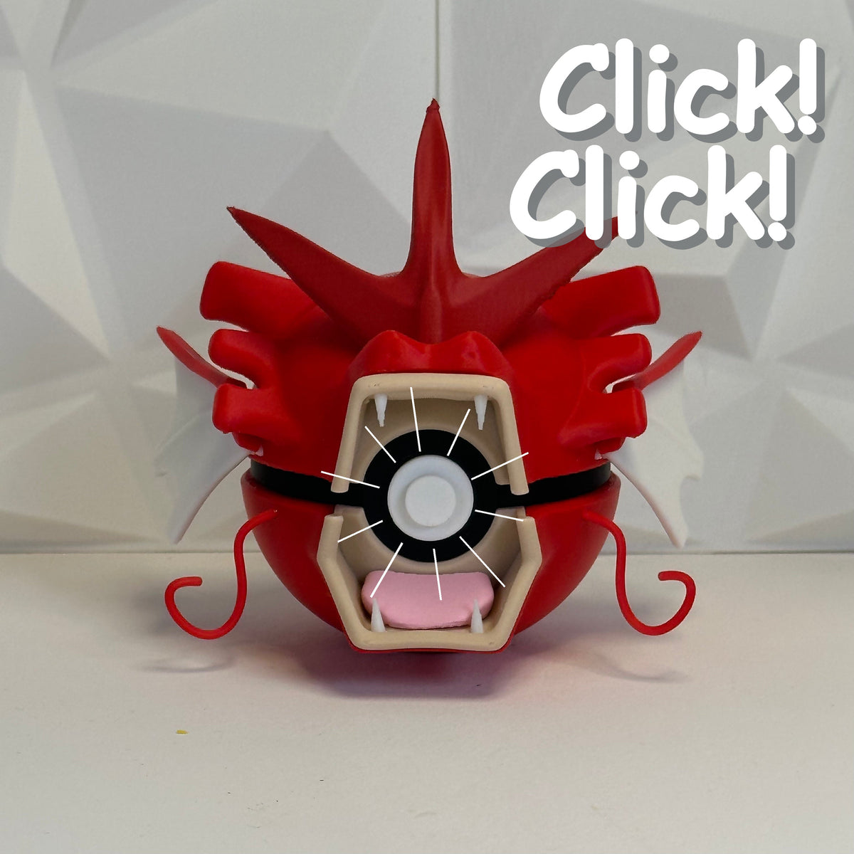 ✨ #130 Edición Furia del Abismo Shiny - Fan Art Premium Impreso en 3D — Clicker version