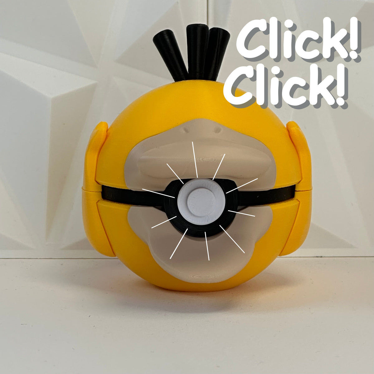 #054 Edición Mente en Trance - Fan Art Premium Impreso en 3D — Clicker version