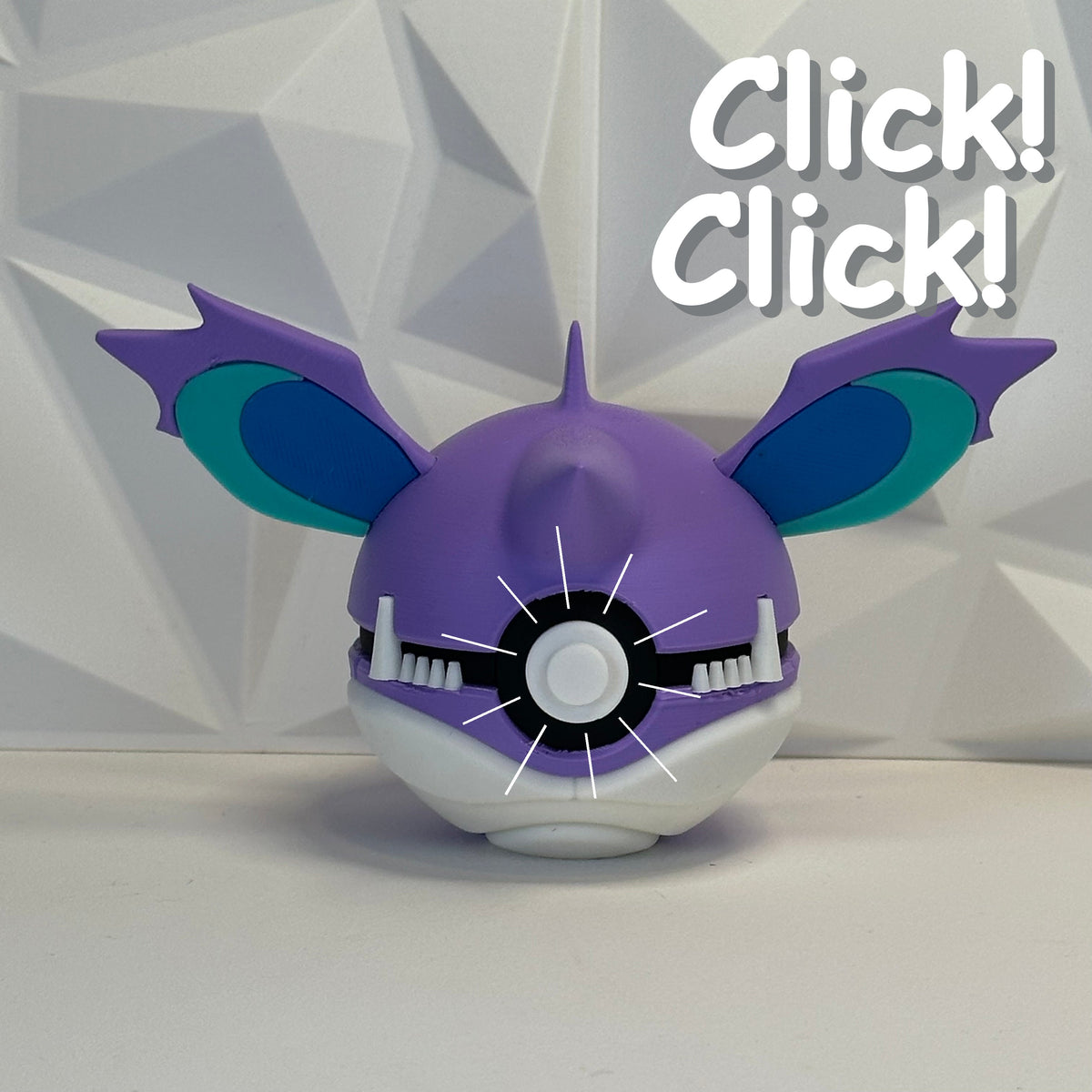 #034 Edición Rey Venenoso - Fan Art Premium Impreso en 3D — Clicker version