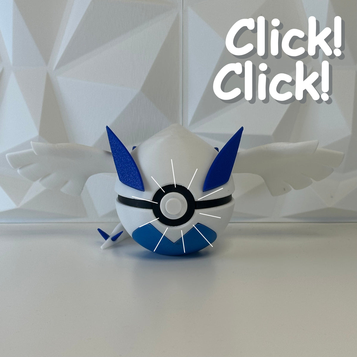 #249 Edición Señor de los Mares - Fan Art Premium Impreso en 3D — Clicker version