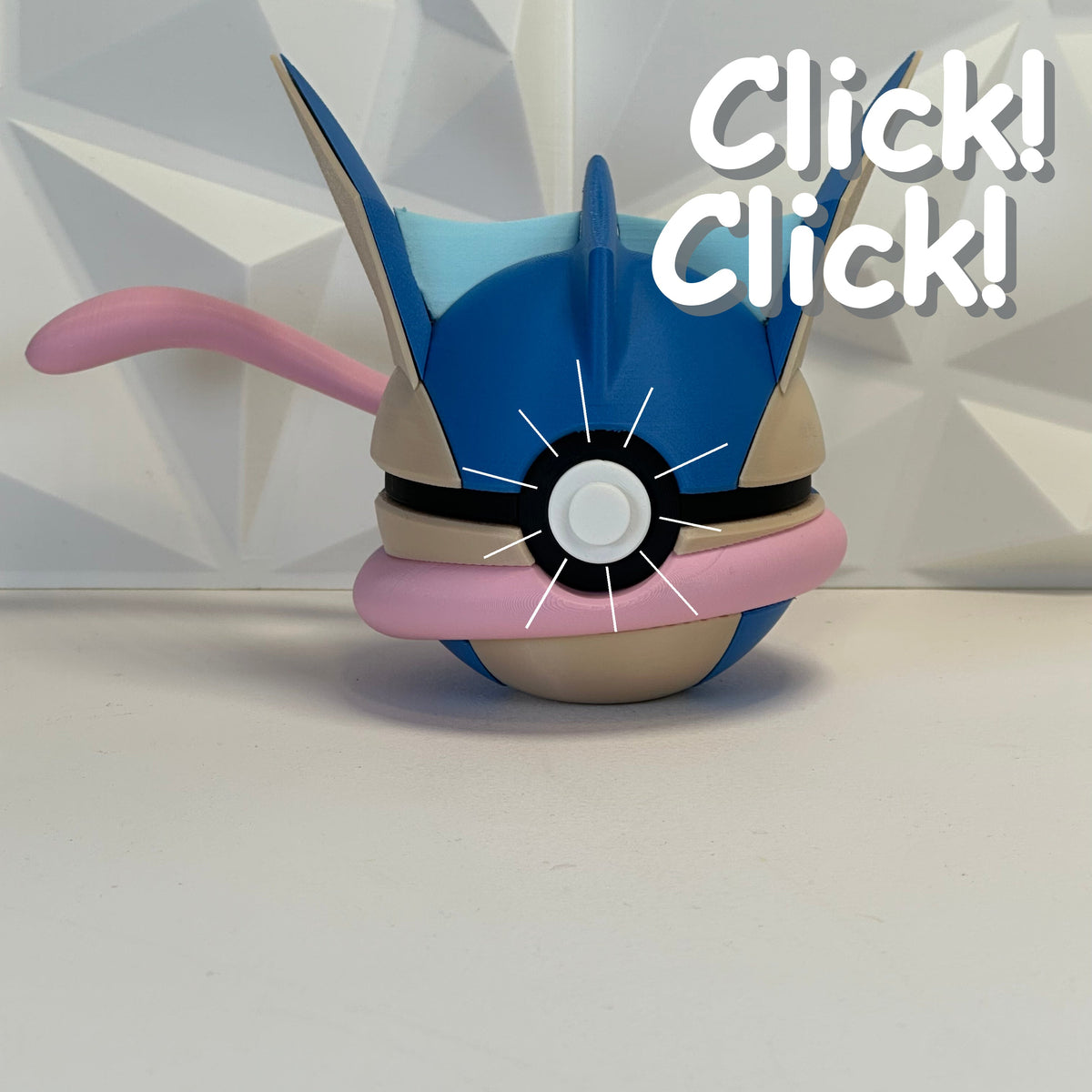 #658 Edición Sombra Ninja - Fan Art Premium Impreso en 3D — Clicker version