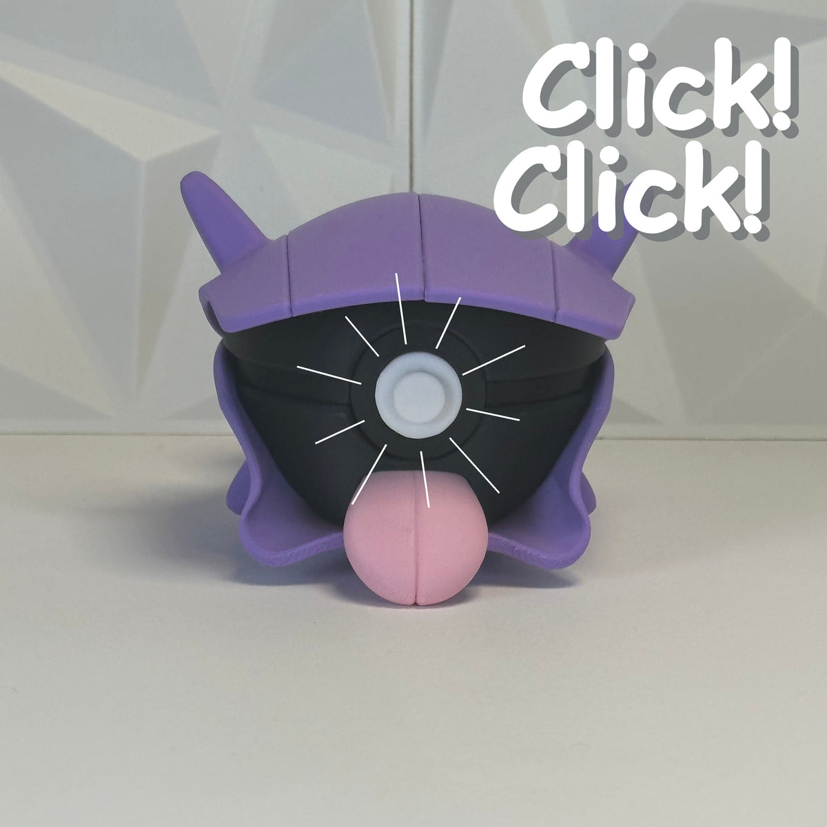 #090 Edición Valva Carmesí - Fan Art Premium Impreso en 3D — Clicker version