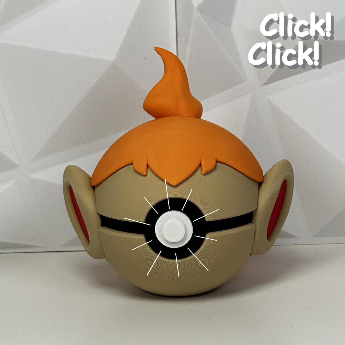 #390 Edición Llama Traviesa - Fan Art Premium Impreso en 3D
