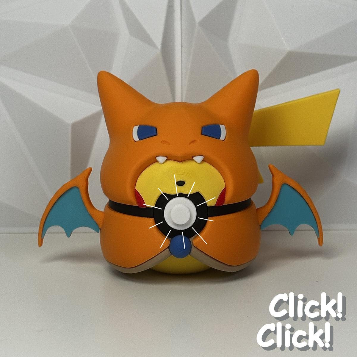 #025 Edición Dragón Ámbar - Fan Art Premium Impreso en 3D